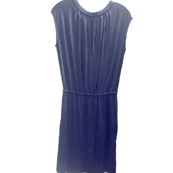 Banana Republic Blouson Navy Blue Summer Dress with adjustable waist, SZ S - Picture 4 of 16